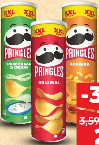 Pringles snack Sour Cream & Onion Original Paprika