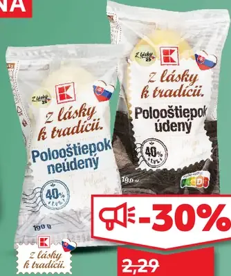 K-Classic Pološtiepok Neúdený