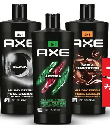 Axe sprchovací gél
