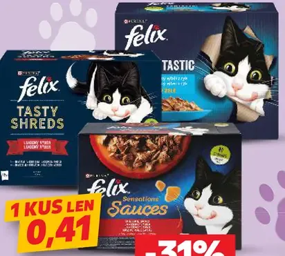 Felix kapsičky pre mačky