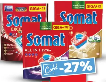 Somat tablety do umývačky