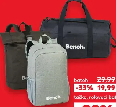 Bench. Batoh alebo Športová taška