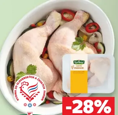 Purland kuracie zadné štvrťky