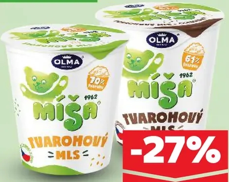 Olma Míša tvarohový krém