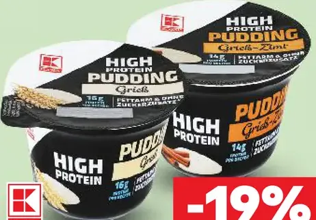 Milbona High Protein puding