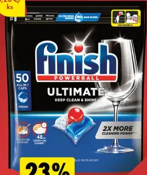 Finish Kapsuly do umývačky Ultimate