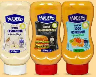 Madero Omáčka rôzne druhy