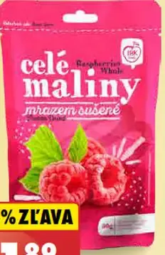 IBK Trade Maliny sušené mrazom