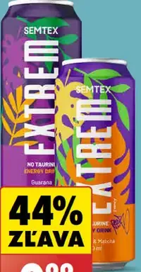 Energetický nápoj Extreme SEMTEX