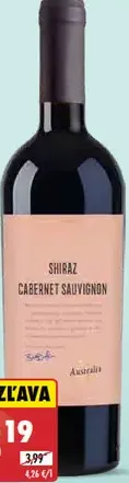 Shiraz Cabernet Sauvignon Austrália