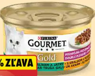 Gourmet Krmivo pre mačky v konzerve Zajac/Pečeň
