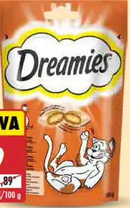 Dreamies Snack pre mačky s kuracím mäsom