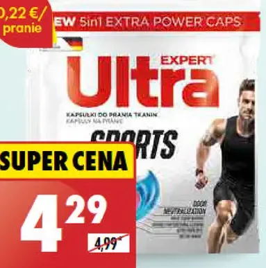 Ultra Kapsuly na pranie Expert Sport