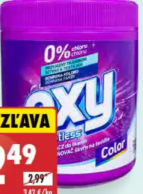Oxy Odstraňovač škvŕn White/Color práškový