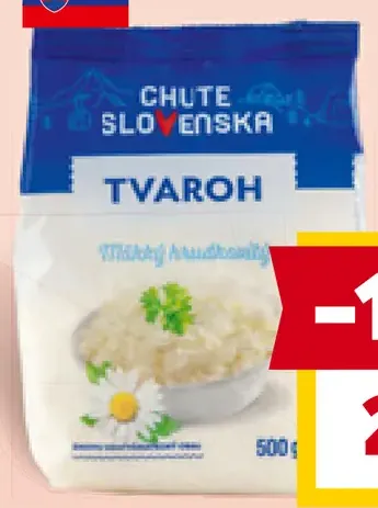 Chute Slovenska tvaroh mäkký hrudkovitý