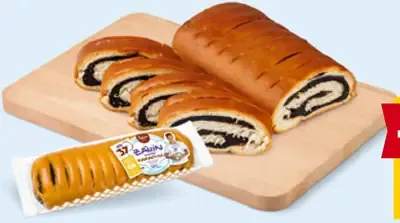 Zo srdca sladký závin s kakaovou náplňou