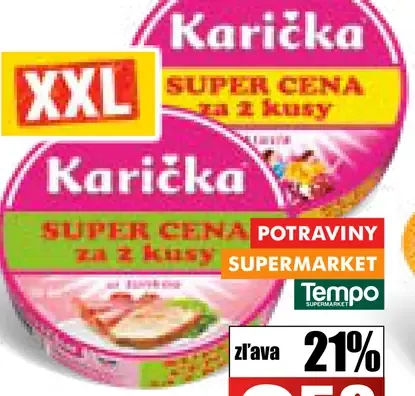 Karička plátky 3 druhy