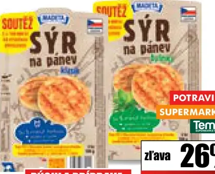 Syr na panvicu 2 druhy na gril a panvicu