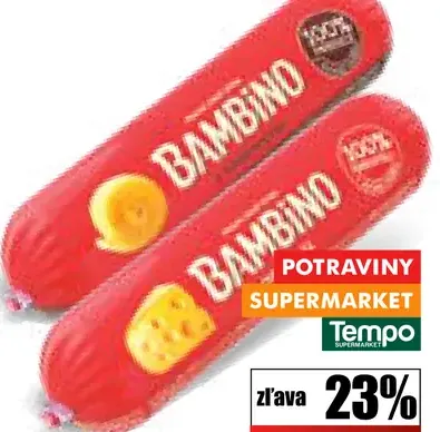 Bambino črievko 2 druhy