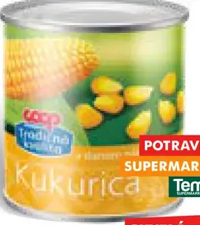 Tradičná kvalita Kukurica sterilizovaná