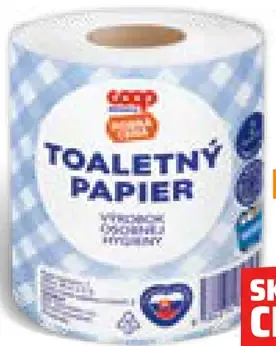 Toaletný papier 2-vrstvový