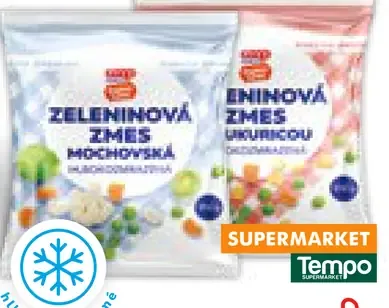 Zeleninová zmes hlbokozmrazená