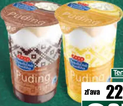 COOP Tradičná kvalita Puding so šľahanou smotanou