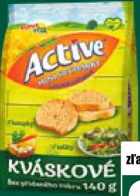 Active Sušienky kváskové bez pridaného cukru