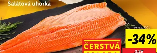 Losos atlantický čerstvá fileta