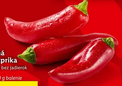 Červená minipaprika