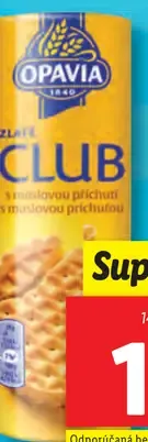 Opavia Club Maslové sušienky