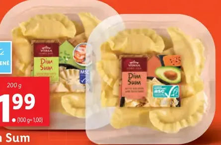 Vitasia Dim Sum taštičky s náplňou