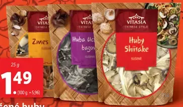 Vitasia Sušené huby