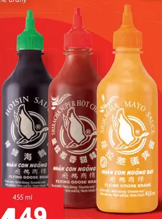 Flying Goose Sriracha omáčka