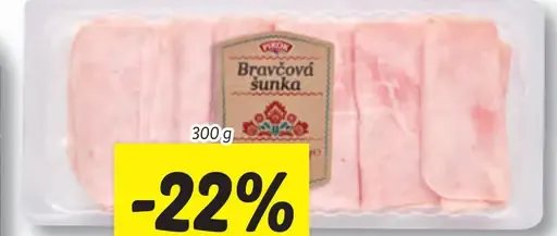 Bravčová šunka najvyššej kvality