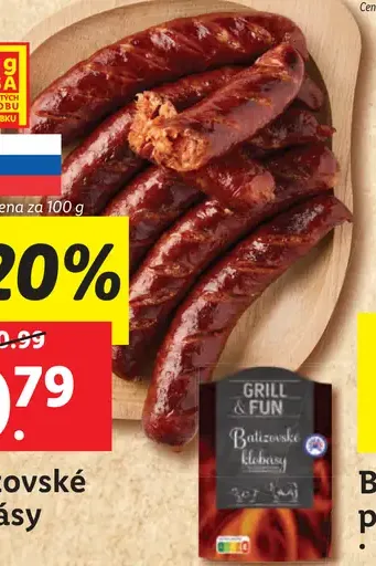 Grill & Fun Batizovské klobásky