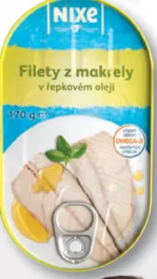 Nixe Makrela filety v repkovom oleji