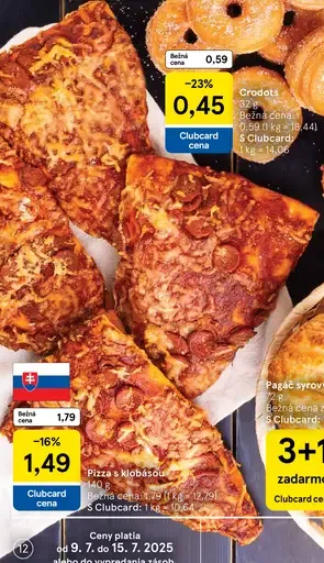 Pizza s klobásou