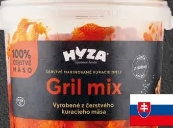 Hyza grilovacie kuracie diely
