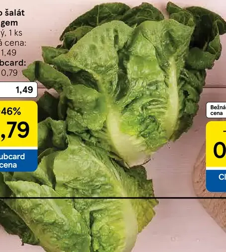 Tesco šalát Little Gem