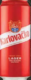 Karlovačko lager plechovka