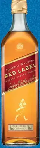 Johnnie Walker red label 40 %