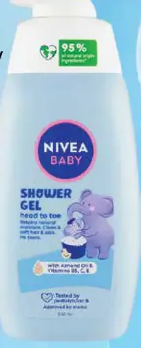 Nivea Baby sprchovací gel na celé telo a vlásky