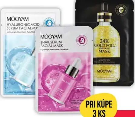 Mooyam pleťová maska