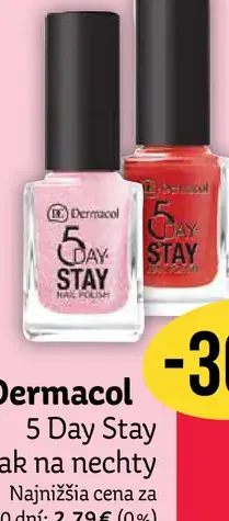 Dermacol 5 Day Stay lak na nechty