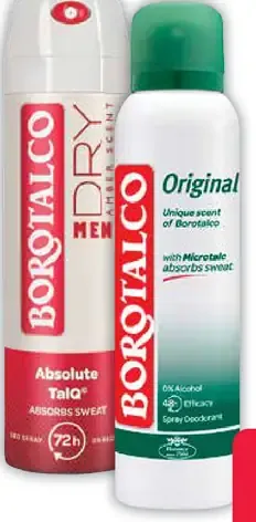 Borotalco deodorant