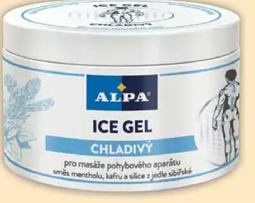 Alpa chladivý masážny gél