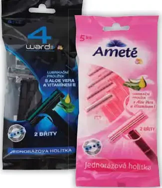 Amaté 4 wardi jednorázový holiaci strojček