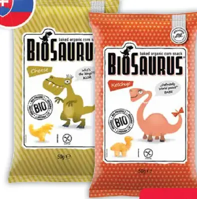 BioSaurus kukuričný snack