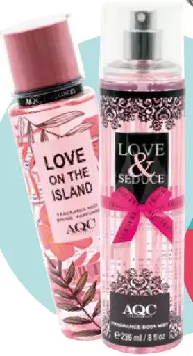 AQC dámsky telový sprej Love on the Island